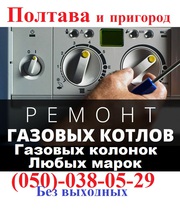 Ремонт газового котла, колонки, Полтава, (099)702-18-84, недорого.гарантия